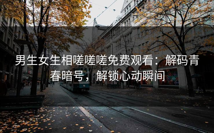 男生女生相嗟嗟嗟免费观看:解码青春暗号,解锁心动瞬间 男生女生相嗟嗟嗟免费观看:解码青春暗号,解锁心动瞬间