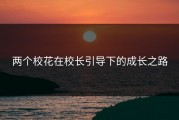 两个校花在校长引导下的成长之路